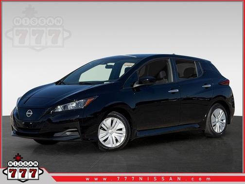 Super Black 2025 Nissan Leaf S