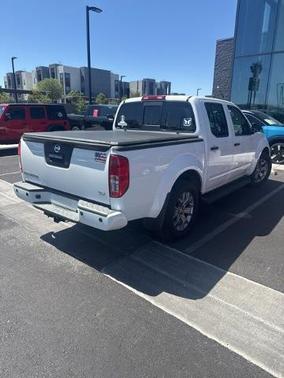 Glacier White 2021 Nissan Frontier SV