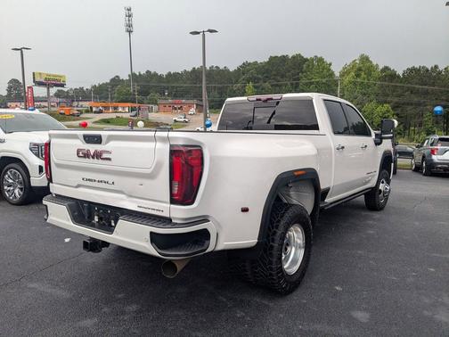 White Frost Tricoat 2022 GMC Sierra 3500 Denali