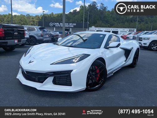 Arctic White 2025 Chevrolet Corvette Z06