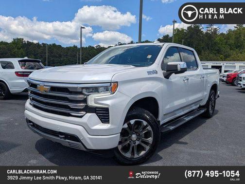 Iridescent Pearl Tricoat 2023 Chevrolet Silverado 1500 High Country