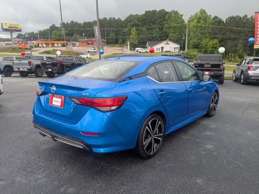 Electric Blue Metallic 2021 Nissan Sentra SR