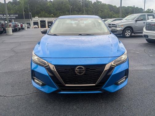 Electric Blue Metallic 2021 Nissan Sentra SR