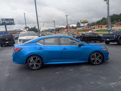 Electric Blue Metallic 2021 Nissan Sentra SR