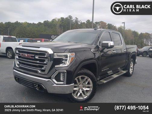 Onyx Black 2021 GMC Sierra 1500 SLT