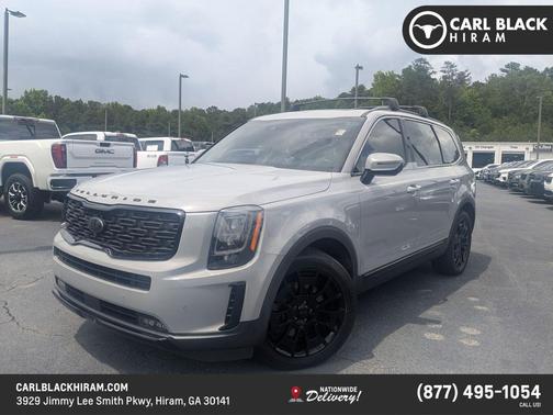 Wolf Gray 2021 Kia Telluride SX