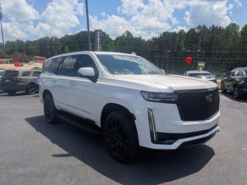 Crystal White Tricoat 2021 Cadillac Escalade Premium Luxury