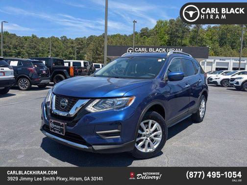 Caspian Blue Metallic 2020 Nissan Rogue SV