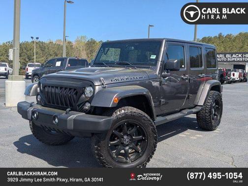 2017 Jeep Wrangler Unlimited Smoky Mountain 4x4