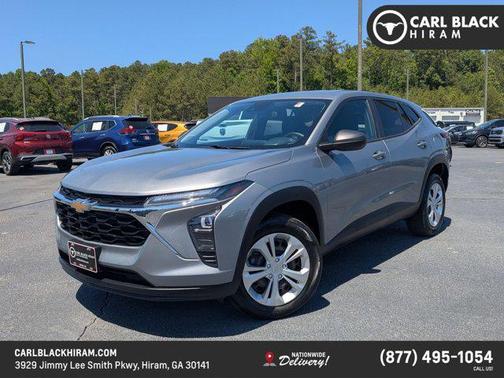 Sterling Gray Metallic 2024 Chevrolet Trax LS