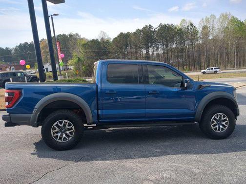 Atlas Blue Metallic 2022 Ford F-150 Raptor