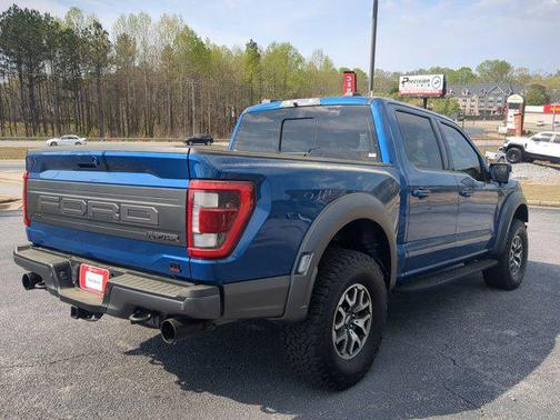 Atlas Blue Metallic 2022 Ford F-150 Raptor