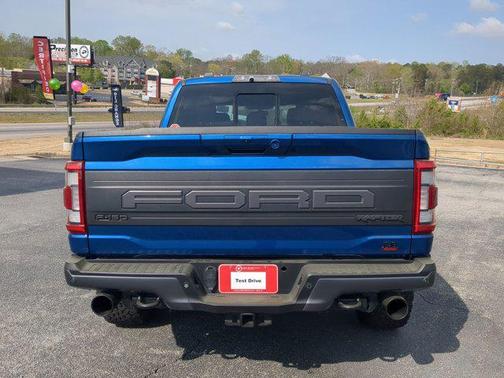 Atlas Blue Metallic 2022 Ford F-150 Raptor