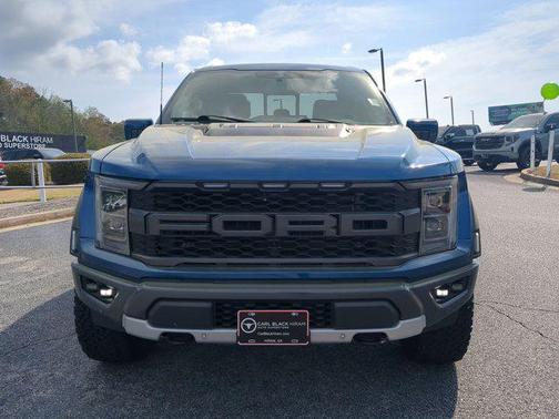 Atlas Blue Metallic 2022 Ford F-150 Raptor