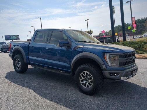 Atlas Blue Metallic 2022 Ford F-150 Raptor