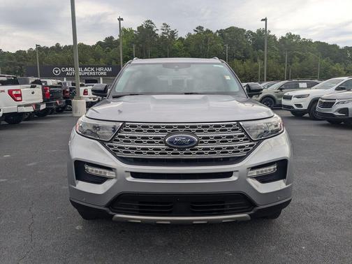 Iconic Silver Metallic 2021 Ford Explorer Limited