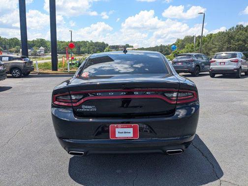 Pitch Black Clearcoat 2023 Dodge Charger SXT