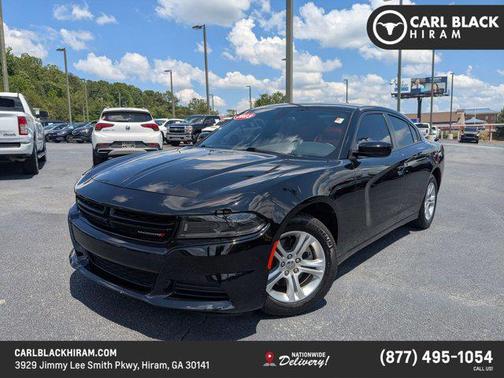 Pitch Black Clearcoat 2023 Dodge Charger SXT
