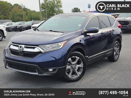 Obsidian Blue Pearl 2019 Honda CR-V EX