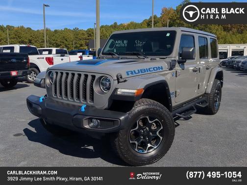Sting-Gray Clearcoat 2021 Jeep Wrangler Unlimited 4xe Rubicon