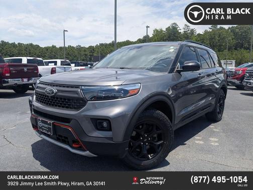 Carbonized Gray Metallic 2022 Ford Explorer Timberline