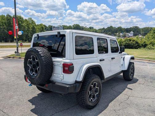 Bright White Clearcoat 2023 Jeep Wrangler 4xe Rubicon