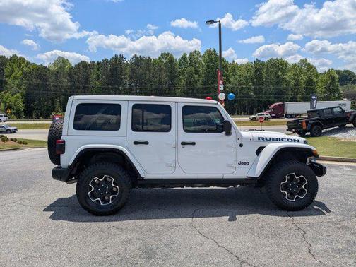 Bright White Clearcoat 2023 Jeep Wrangler 4xe Rubicon