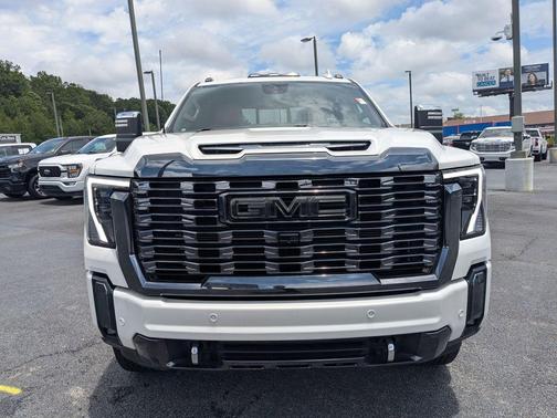 White Frost Tricoat 2024 GMC Sierra 3500 Denali