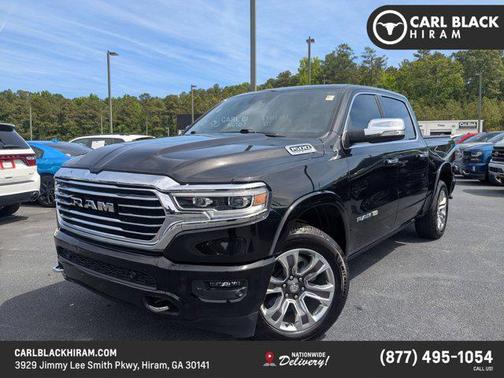 Diamond Black Crystal Pearlcoat 2021 RAM 1500 Longhorn