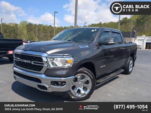 Granite Crystal Metallic Clearcoat 2022 RAM 1500 Big Horn/Lone Star