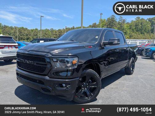 Diamond Black Crystal Pearlcoat 2023 RAM 1500 Big Horn/Lone Star