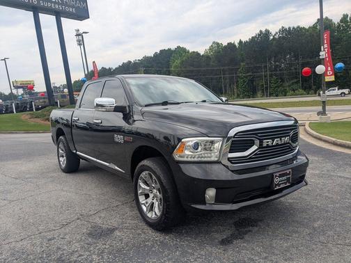 Brilliant Black Crystal Pearlcoat 2016 RAM 1500 Longhorn