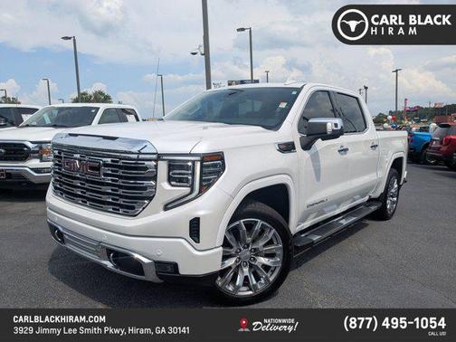 White Frost Tricoat 2025 GMC Sierra 1500 Denali