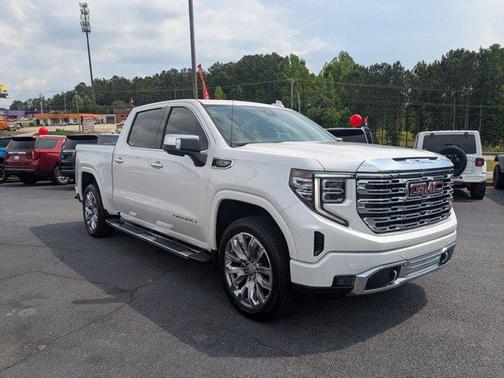 White Frost Tricoat 2025 GMC Sierra 1500 Denali