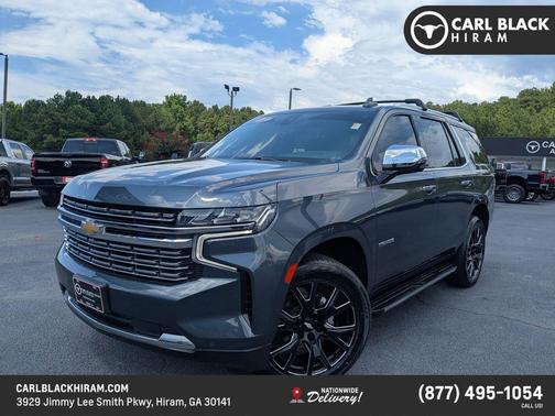 Shadow Gray Metallic 2021 Chevrolet Tahoe Premier