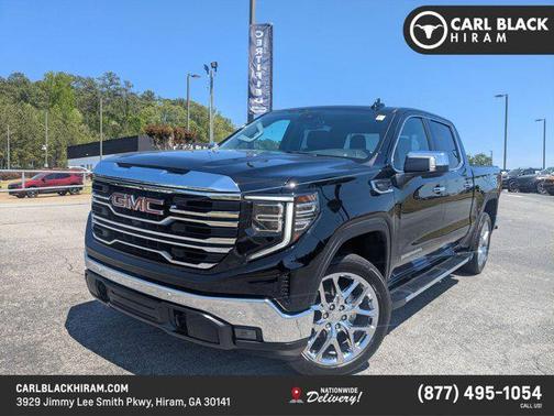 Onyx Black 2024 GMC Sierra 1500 SLT