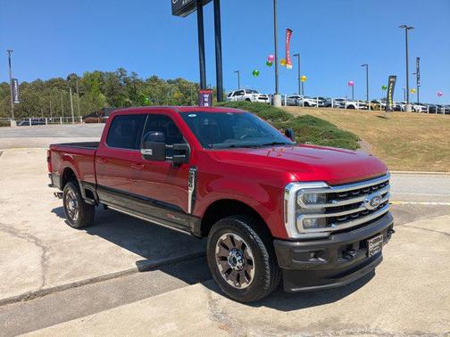 Rapid Red Metallic Tinted Clearcoat 2024 Ford F-250 King Ranch