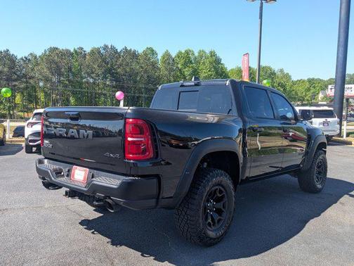 Diamond Black Crystal Pearlcoat 2025 RAM 1500 RHO Crew Cab 4x4 5'7' Box