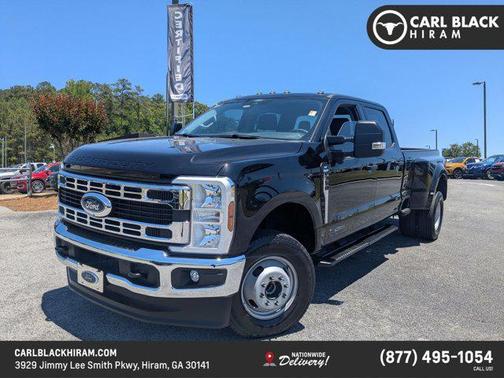 Agate Black Metallic 2025 Ford F-350 XLT