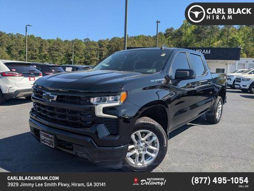 Black 2025 Chevrolet Silverado 1500 RST