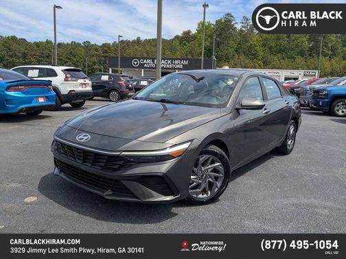 Amazon Gray 2024 Hyundai ELANTRA SEL