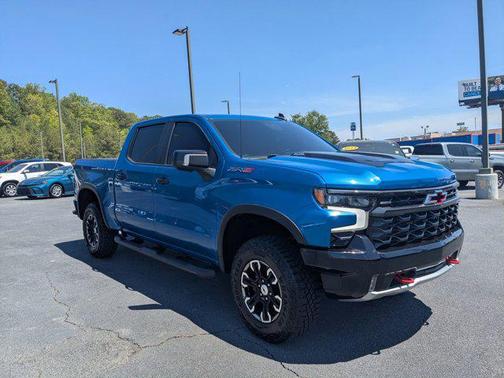 Glacier Blue Metallic 2022 Chevrolet Silverado 1500 ZR2