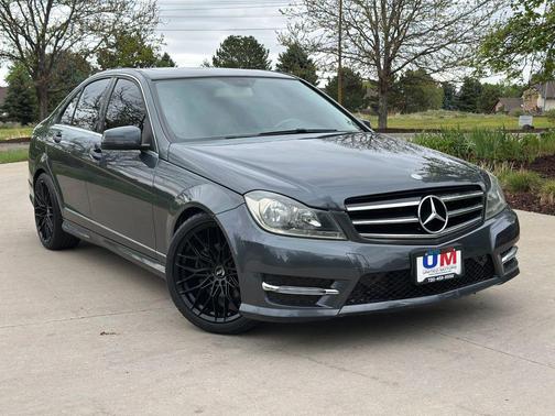 Steel Gray Metallic 2014 Mercedes-Benz C-Class Luxury