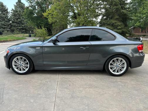 Gray 2013 BMW 128 128i Coupe 2D