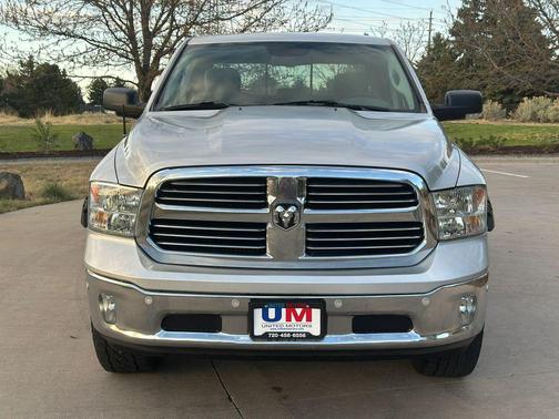 Bright Silver Metallic Clearcoat 2017 RAM 1500 Big Horn