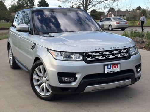 Silver 2016 Land Rover Range Rover Sport 3.0L Turbocharged Diesel HSE Td6