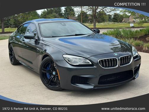 Gray 2017 BMW M6 Base