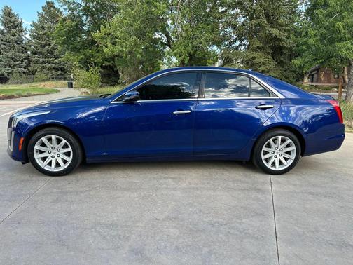 Opulent Blue Metallic 2014 Cadillac CTS 2.0L Turbo Luxury