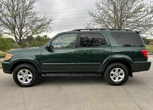 Imperial Jade Mica 2003 Toyota Sequoia Limited