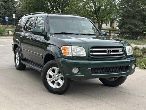Imperial Jade Mica 2003 Toyota Sequoia Limited